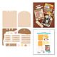 Spellbinders Turn the Page Etched Dies Torn Edges CardLab by Esther Glas (S7-296)