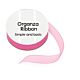 Pink Organza Ribbon (8mmx10m) (SBA405)