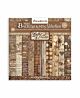 Stamperia Coffee and Chocolate Maxi Background 12x12 Inch Paper Pack (SBBL145)  