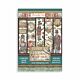 Stamperia Gardens of Time A5 Washi Pad (8pcs) by Antonis Tzanidakis (SBW32) - Gardens of Time A5 Washi Pad (8pcs) by Antonis Tzanidakis (SBW32)