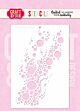 Craft & You Bubbles A6 Stencil (SC020)