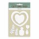 Stamperia Cutting Dies A6 Wooden Heart (SFT03)