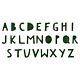 Sizzix Tim Holtz Bigz XL Alphabet - Cutout Upper 