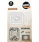 SL Stamp & Cutting Dies Label & Stamp Grunge Collection nr. 100