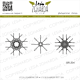 Lesia Zgharda Design photopolymer Stamp Set Little fabulous snowflakes