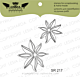  Lesia Zgharda Design photopolymer Stamp Set Star anise SR217