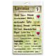 Lavinia Stamps Journalling Stickers Sentiment