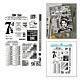Spellbinders Turn the Page Clear Stamp Set Keepsake Numbers by Esther Glas (STP-279)