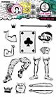 Studio Light Clear Stamp Playing card men Signature Coll. nr.648 ABM-SI-STAMP648 148x210mm