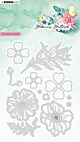 Studio Light Cutting Die Blooming Butterfly nr.485 SL-BB-CD485 98x139mm