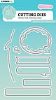 Studio Light Cutting Die Speech&tekst essent. Sweet Stories nr.821 SL-SS-CD821 141x96mm