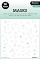 Studio Light Mask Stencil Confetti Essentials nr.263 SL-ES-MASK263 135x135x1mm