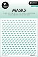 Studio Light Mask Stencil Stripes Essentials nr.261 SL-ES-MASK261 135x135x1mm
