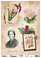 Studio Light Rice Paper A4 vel Just Lou Botanical Coll. nr.09 