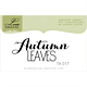 Lesia Zgharda Design Stamp AUTUMN LEAVES