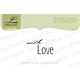 Lesia Zgharda Design Stamp with LOVE