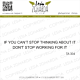Lesia Zgharda Design Sentiment Stamp If you can`t stop thinking about it don`t stop working for it 