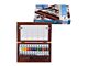 Van Gogh Aquarelverf set in kist met 12 kleuren in tubes van 10 ml + 3 accessoires