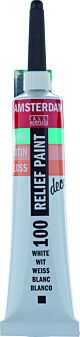 Amsterdam Reliëf Verf Tube 20 ml Wit 100