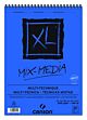 Canson mix media XL album spiraal A4  300 gram 30VL fijne korrel wit
