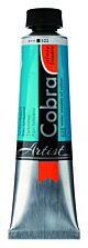 Cobra Artist Water Vermengbare Olieverf Tube 40 ml Turkooisblauw 522
