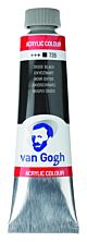 Van Gogh Acrylverf Tube 40 ml Oxydzwart 735
