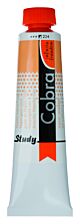 Cobra Study Water Vermengbare Olieverf Tube 40 ml Napelsgeel Rood 224