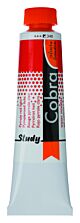Cobra Study Water Vermengbare Olieverf Tube 40 ml Pyrrolerood Licht 340