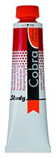 Cobra Study Olieverf Tube 40 ml Pyrrolerood Donker 345