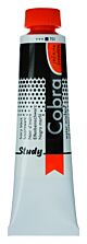 Cobra Study Water Vermengbare Olieverf Tube 40 ml Ivoorzwart 701