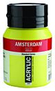 AMSTERDAM ACRYLVERF GREENISH YELLOW Pot 500ml