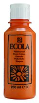 Ecola Plakkaatverf Fles 250 ml Oranje 235
