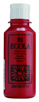 Ecola Plakkaatverf Fles 250 ml Scharlaken 334