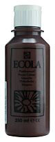 Ecola Plakkaatverf Fles 250 ml Brown 400