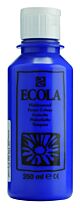 Ecola Plakkaatverf Fles 250 ml Donkerblauw 502