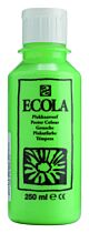 Ecola Plakkaatverf Fles 250 ml Lichtgroen 601