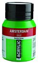 AMSTERDAM ACRYLVERF PERMANENT GREEN LIGHT Pot 500ml
