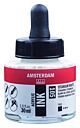 Amsterdam Acrylic Ink Fles 30 ml Titaanwit 105