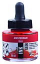 Amsterdam Acrylic Ink Fles 30 ml Pyrrolerood 315