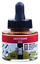 Amsterdam Acrylic Ink Fles 30 ml Donkergoud 803