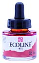 Ecoline Vloeibare Waterverf Fles 30 ml Sienna Gebrand 411