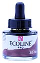 Ecoline Vloeibare Waterverf Fles 30 ml Sepia Donker 440