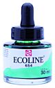 Ecoline Vloeibare Waterverf Fles 30 ml Dennengroen 654