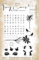 Tracy Evans Alpha Florals A5 Stamp (TE032)