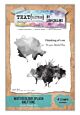 TEXT(ures) Dragonfly Dreams 6x8 Inch Clear Stamp Set Watercolour Splash Halftone by Lou Collins (TEXCS0005)