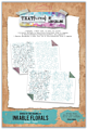 TEXT(ures) by Lou Collins Beneath the Brambles Laser Cut Inkable Florals Pack (48pcs) (TEXLC0002)