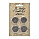 Tim Holtz Idea-Ology Metal Quote Seals 4/Pkg 
