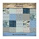 Tim Holtz Palette Collection 12x12 Inch Blue (TH94463)