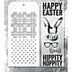 Stampers Anonymous Hipster Bunny Tim Holtz Clear Stamp and Stencil (THMM164)