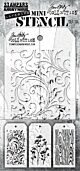 Stampers Anonymous Set #10 Tim Holtz Layering Mini Stencil (3pcs) (THMST010)